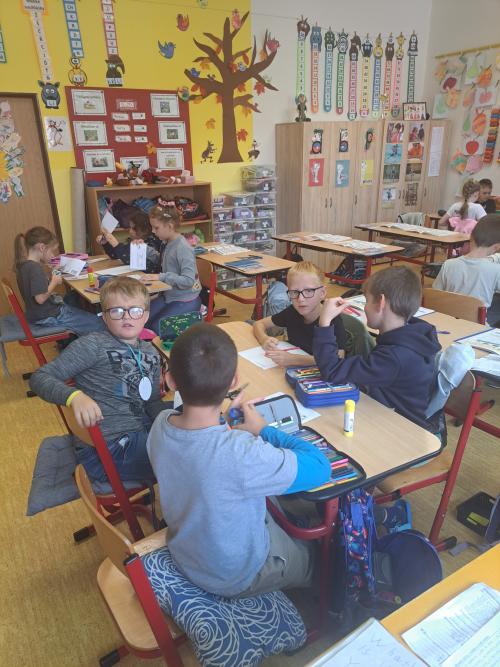 Podzimní počítání - skupinová práce III.A